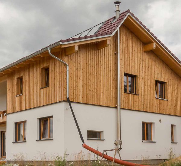 Einfamilienhaus Holzriegel Wartberg