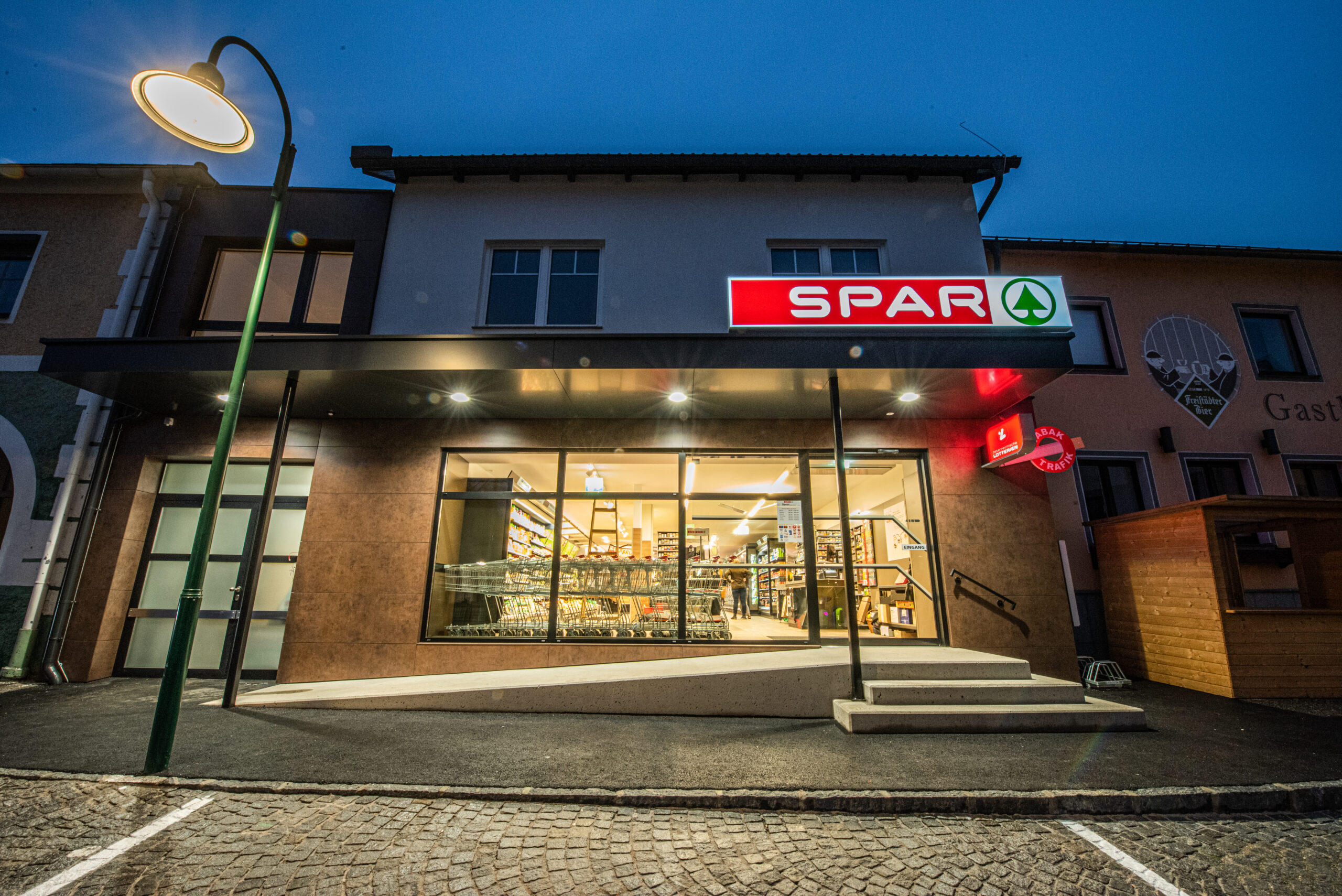 Sanierung Spar in Gutau